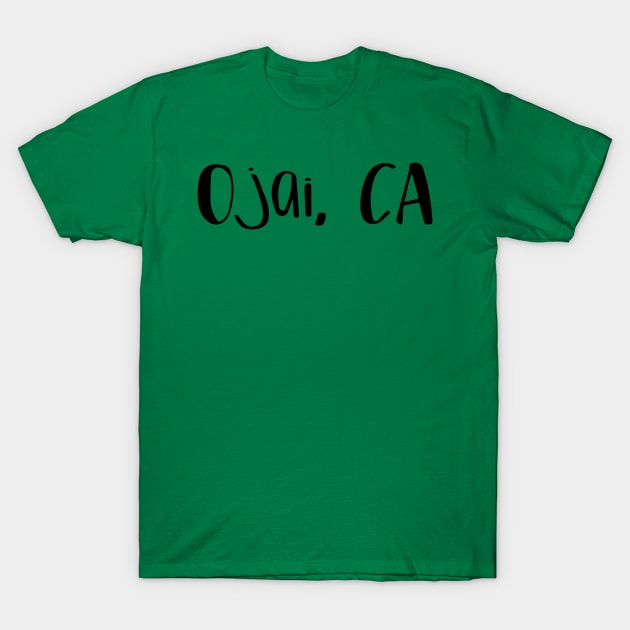 Ojai, CA T-Shirt by MSBoydston